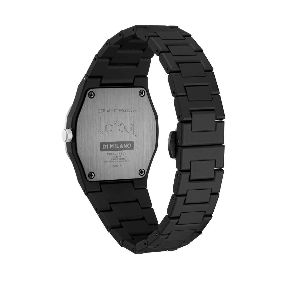 ساعة D1 Milano GUN MESH
بولي كربونات 37 ملم