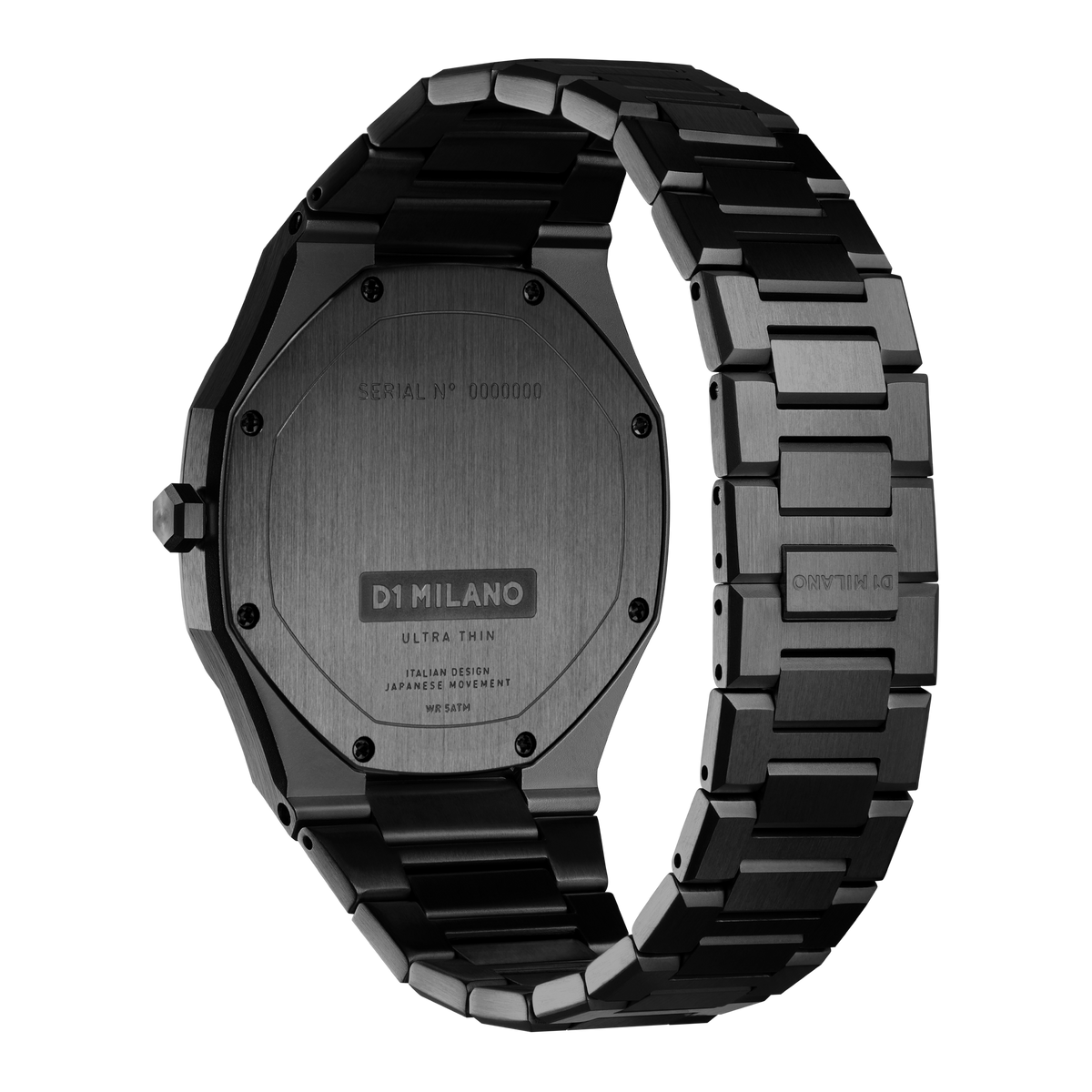 D1 Milano Watch BLACK DLC
ULTRA THIN 40MM