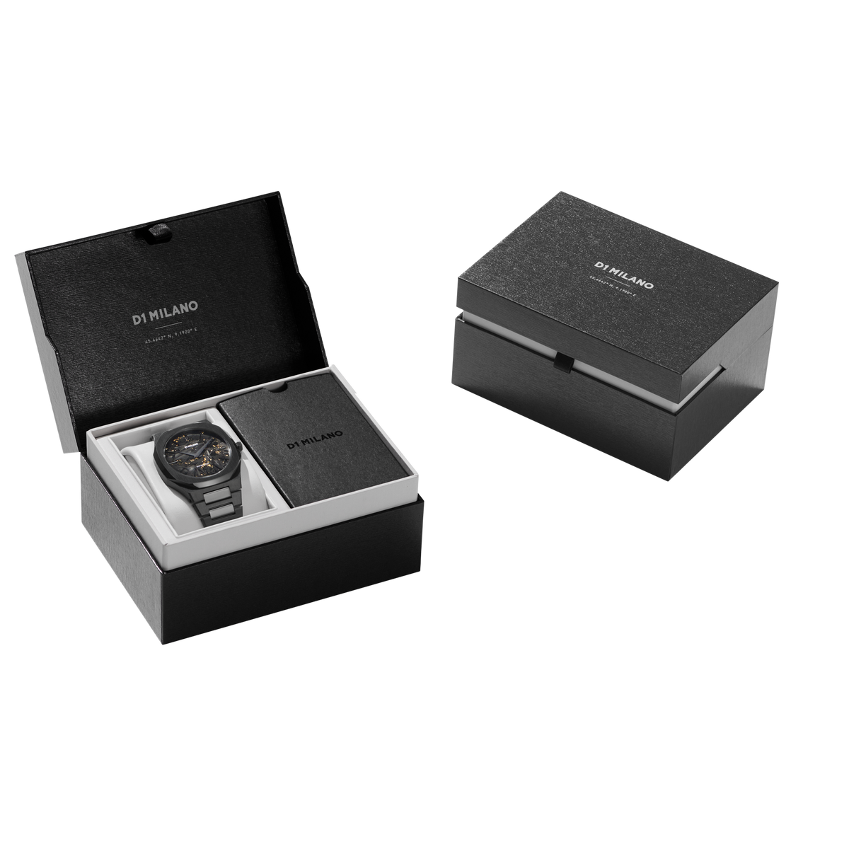 D1 Milano Watch BLACK DLC
ULTRA THIN 40MM