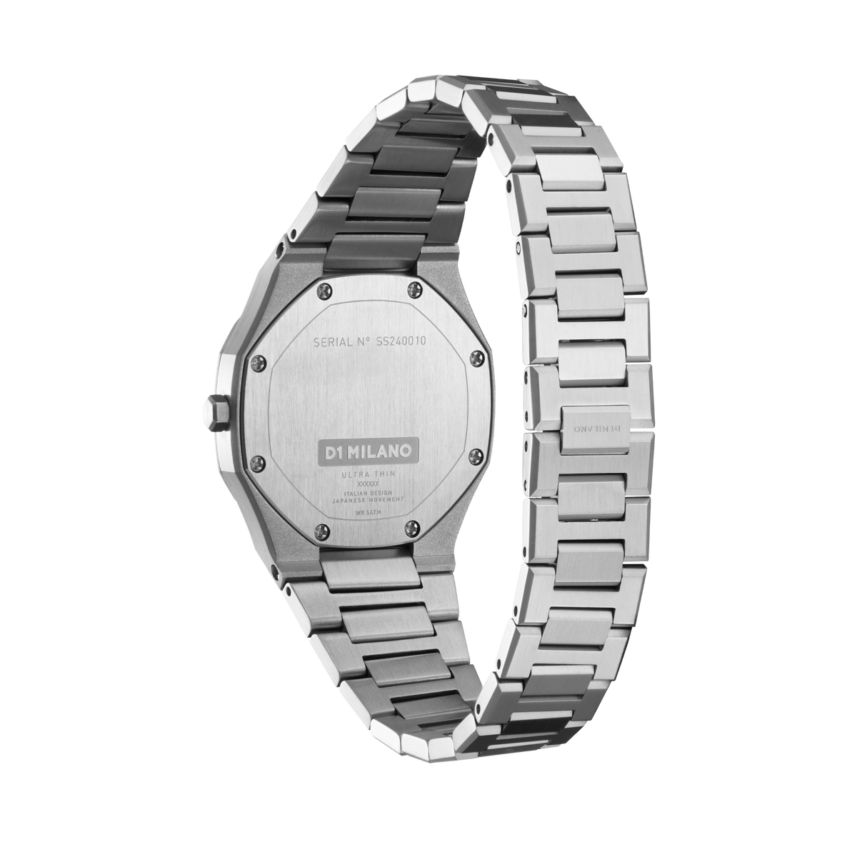 ساعة D1 Milano ZEPHYR SILVER
رفيع للغاية 30 مم