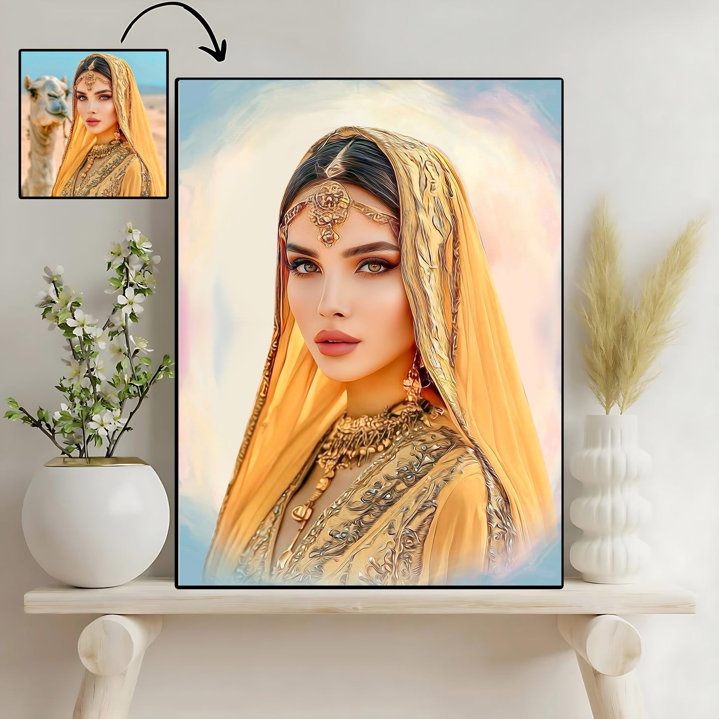 Framed Portrait