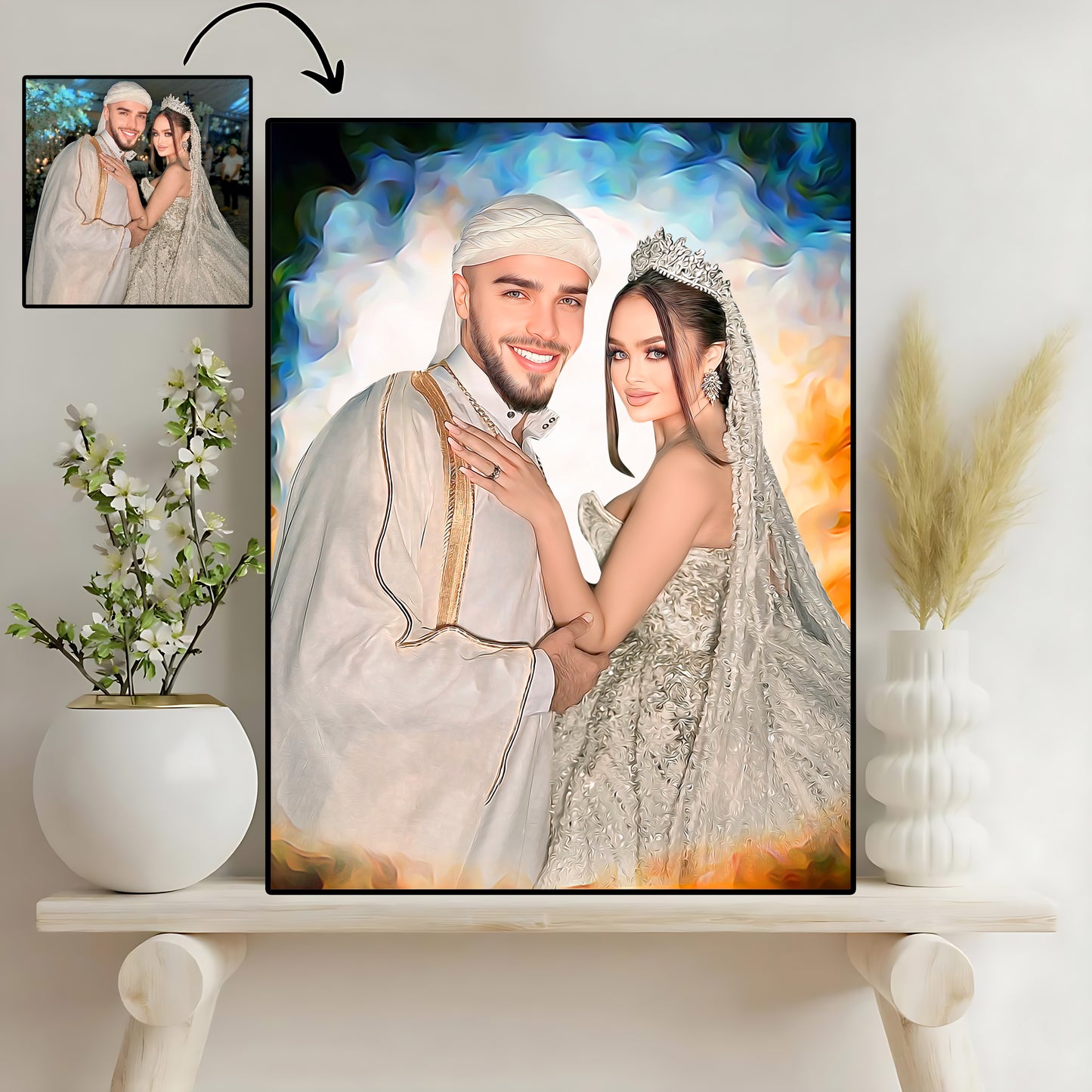 Framed Portrait