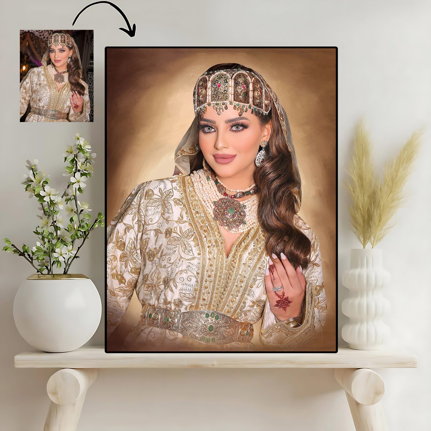 Framed Portrait