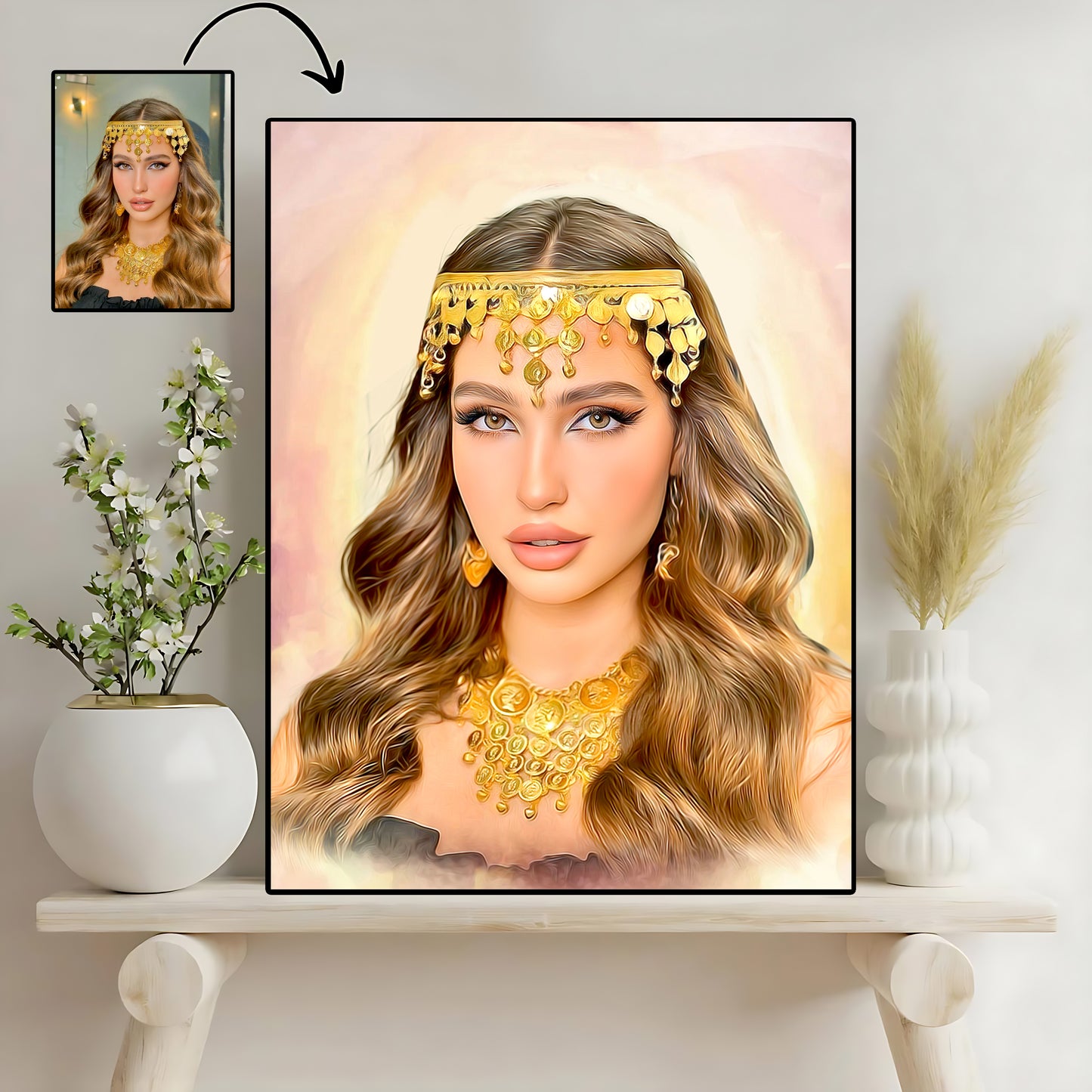 Framed Portrait