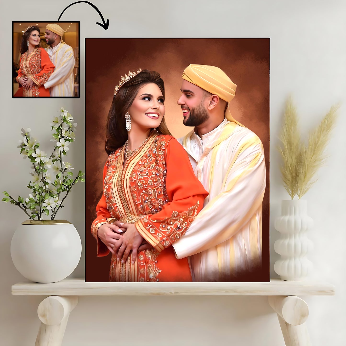 Framed Portrait