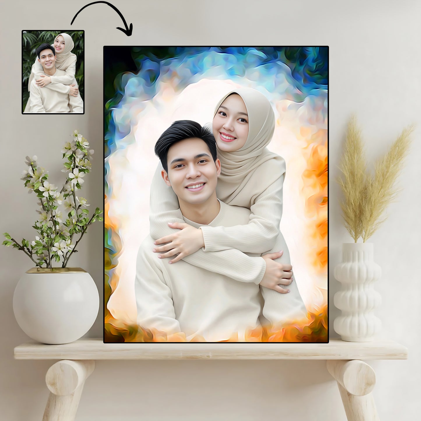Framed Portrait