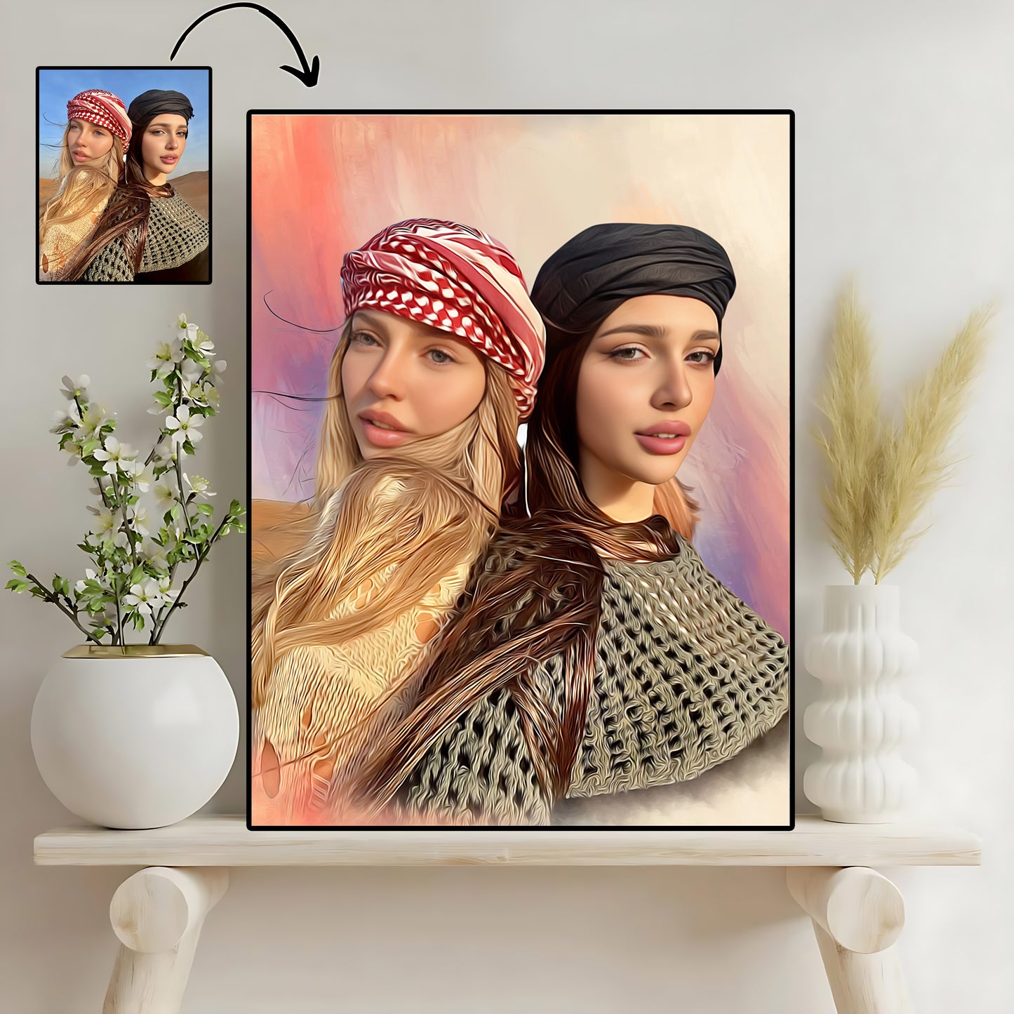 Framed Portrait