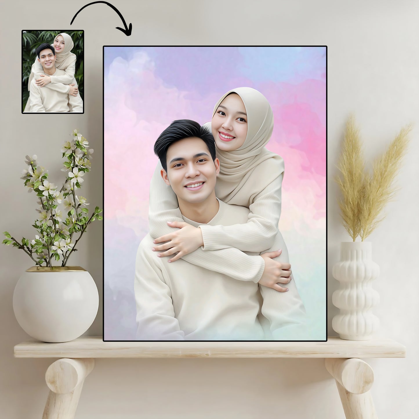 Framed Portrait