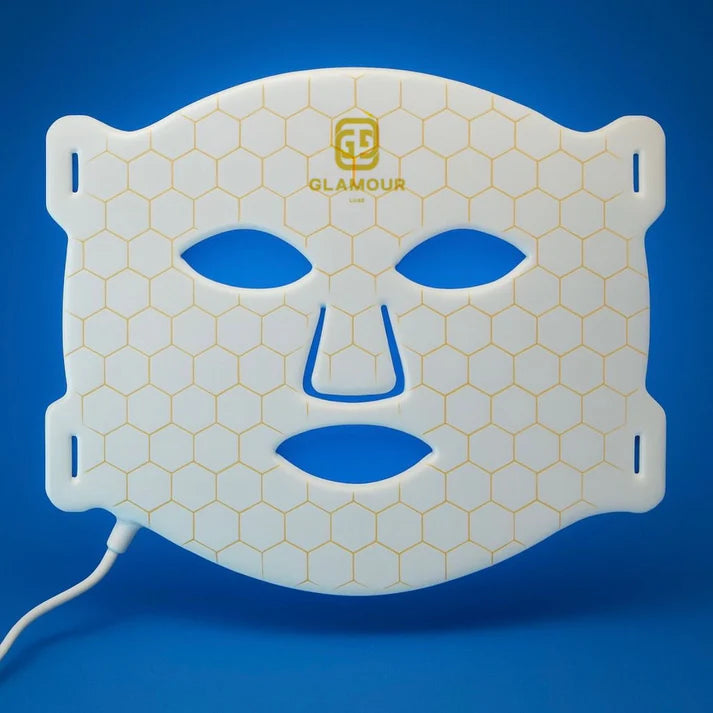 Glamour Luxe 7-Color LED Face Mask – Anti-Aging & Acne Light Therapy