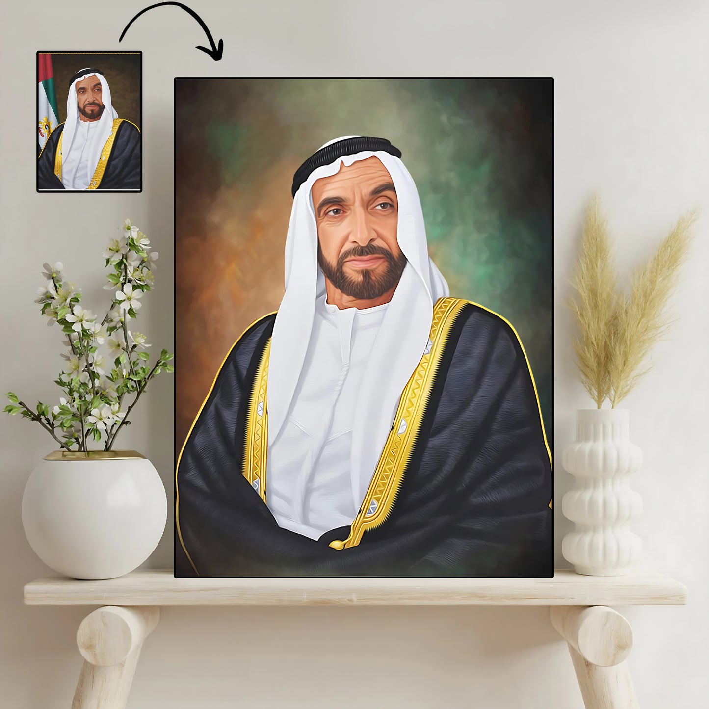 Framed Portrait