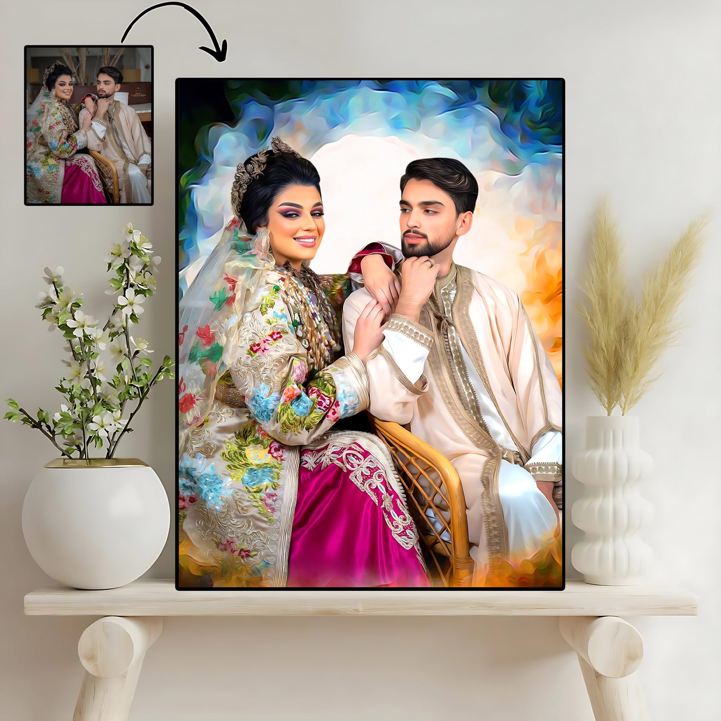 Framed Portrait