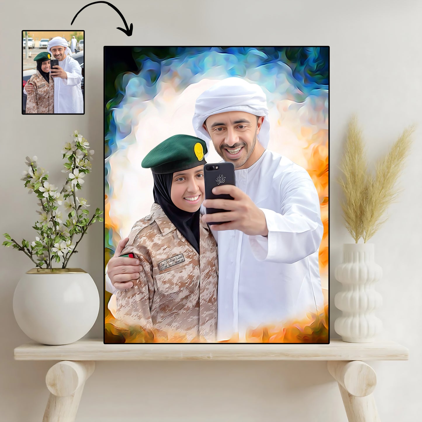 Framed Portrait