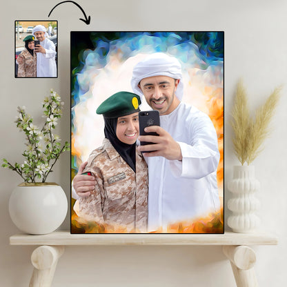 Framed Portrait
