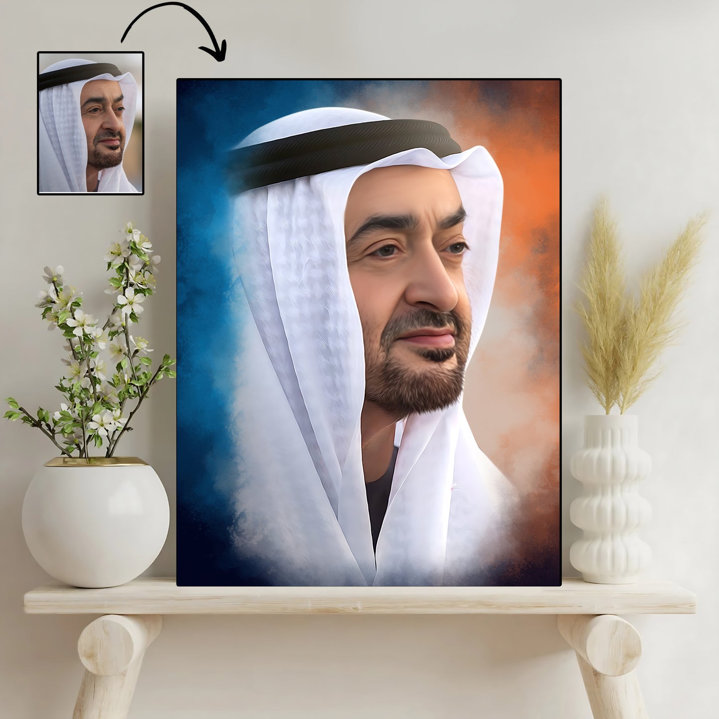 Framed Portrait