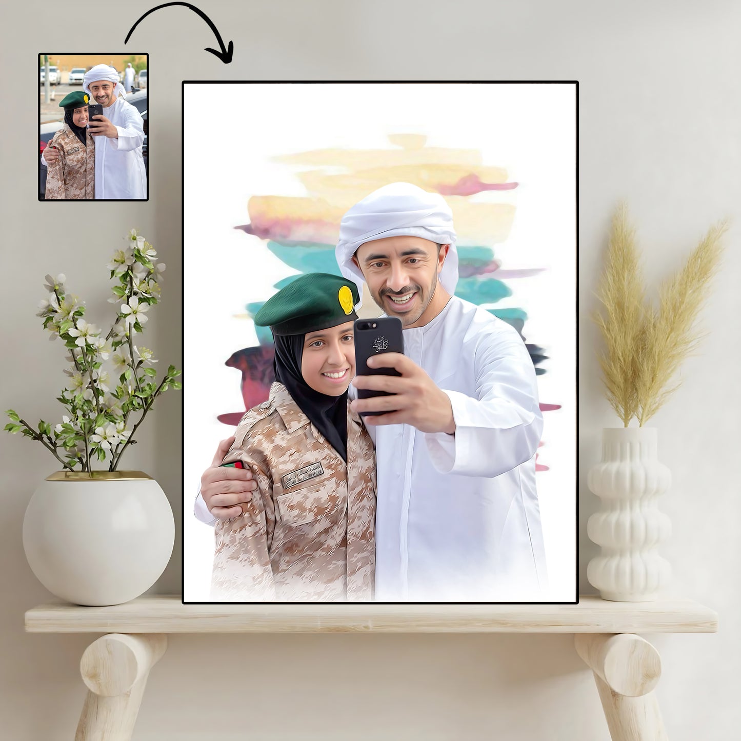 Framed Portrait