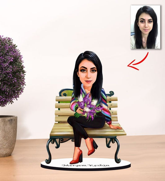 Her Caricature Sculpture
