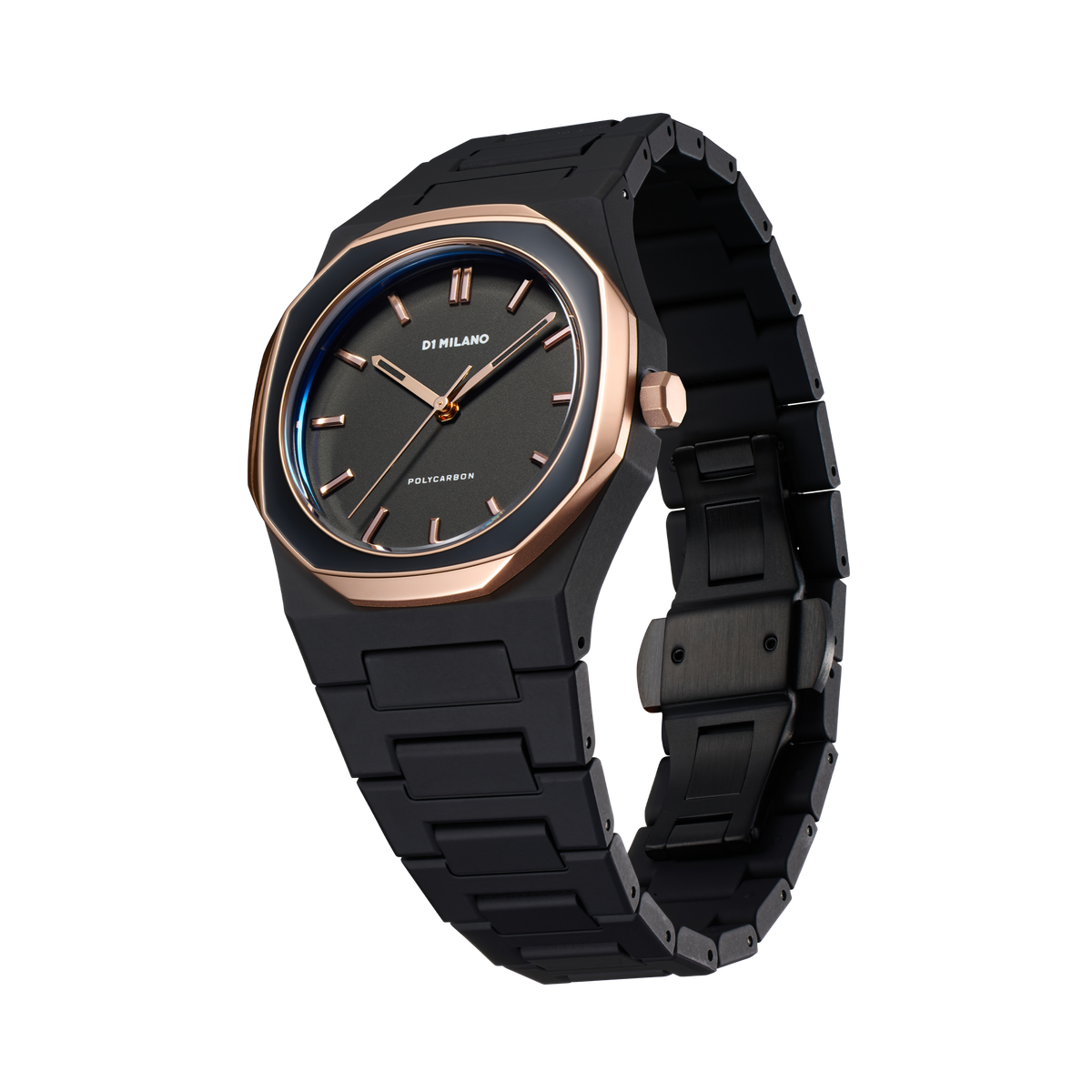 D1 Milano Watch GOLD MESH
POLYCARBON 37 MM