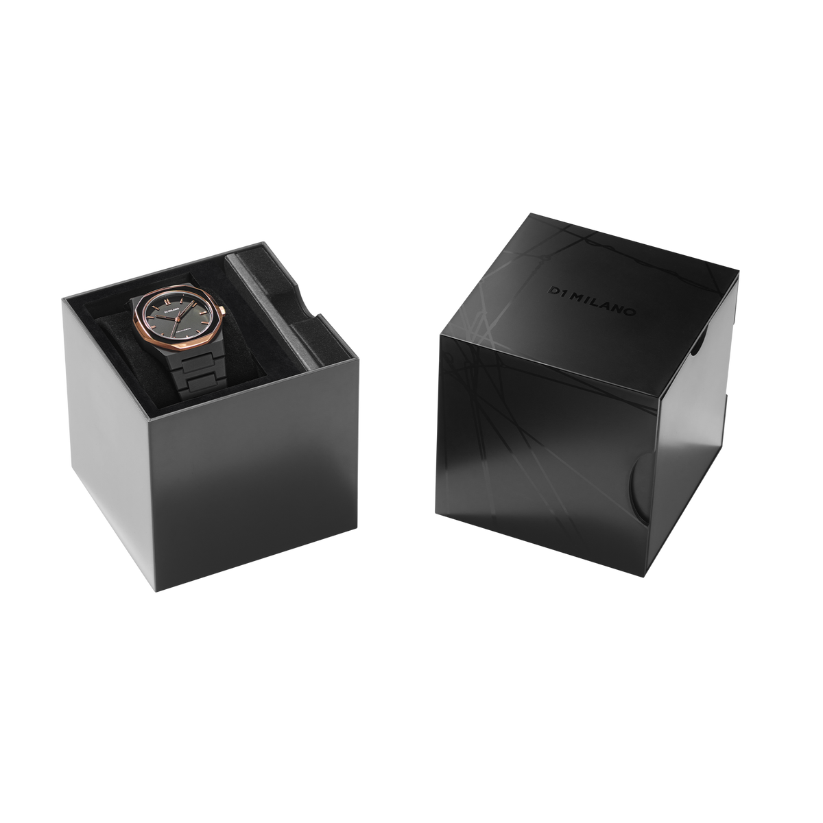 D1 Milano Watch GOLD MESH
POLYCARBON 37 MM