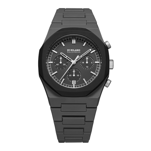 ساعة D1 Milano BLACK BLAST
 بوليكرونو 40.5 مم