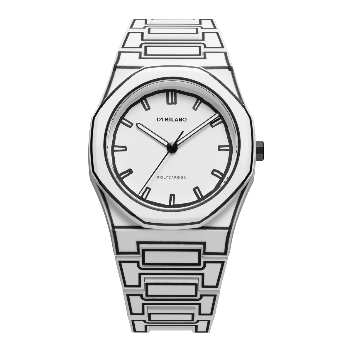 D1 Milano Watch WHITE SKETCH
POLYCARBON 40.5MM