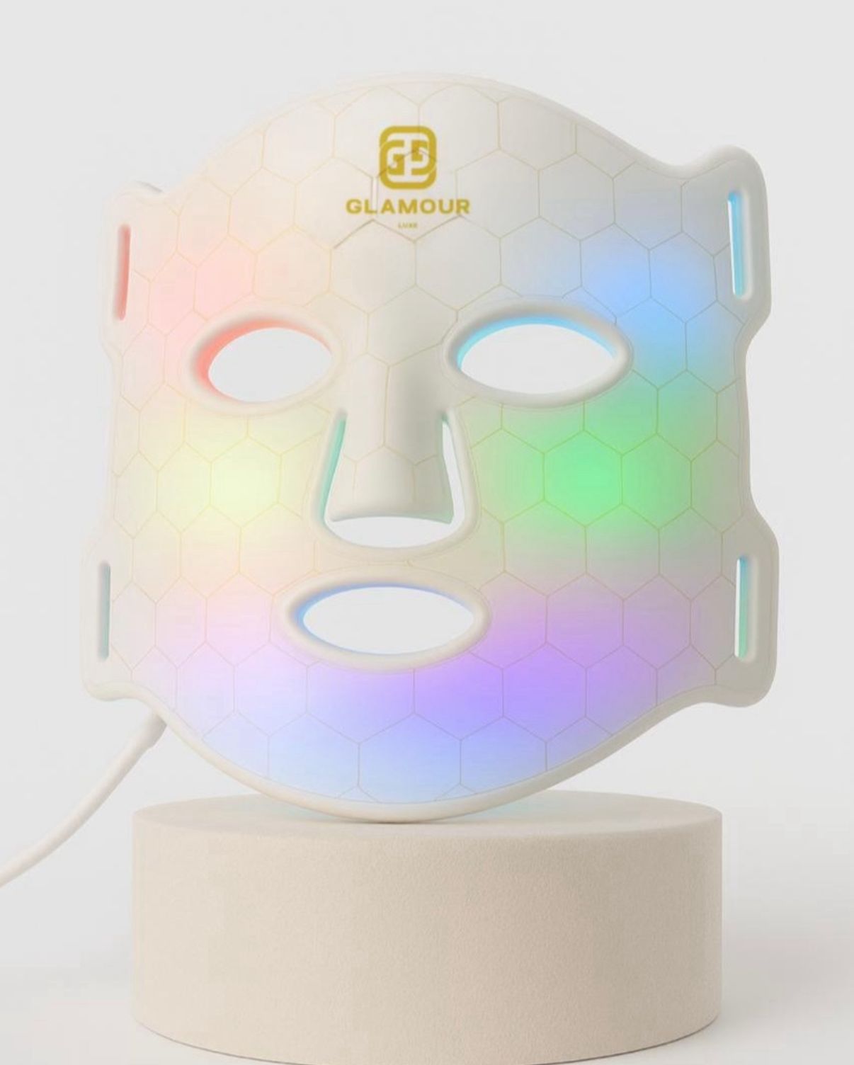 Glamour Luxe 7-Color LED Face Mask – Anti-Aging & Acne Light Therapy