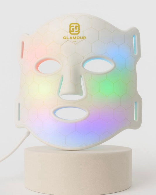 Glamour Luxe 7-Color LED Face Mask – Anti-Aging & Acne Light Therapy