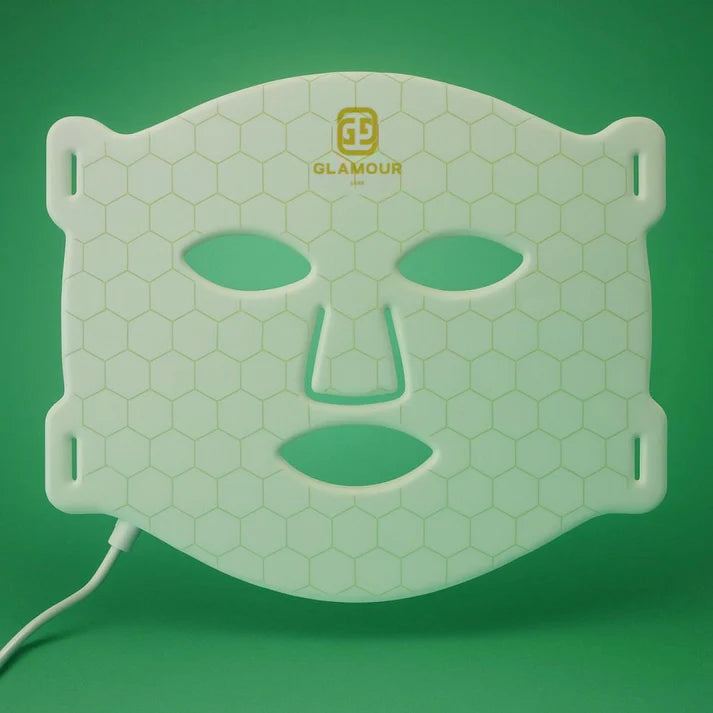 Glamour Luxe 7-Color LED Face Mask – Anti-Aging & Acne Light Therapy