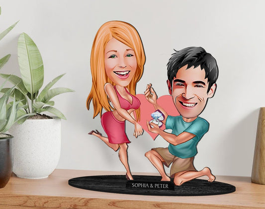 Probosal Ring Caricature Sculpture